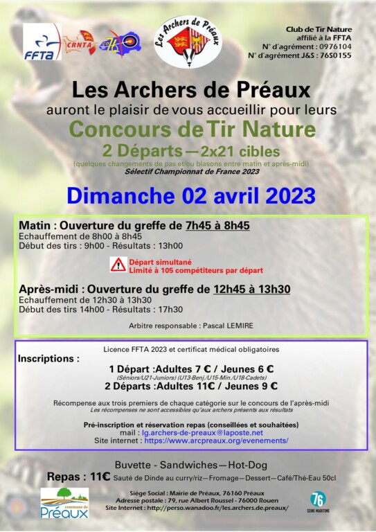 Concours Nature - 02/04/2023
