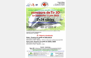 Concours 3D - 11/06/2023